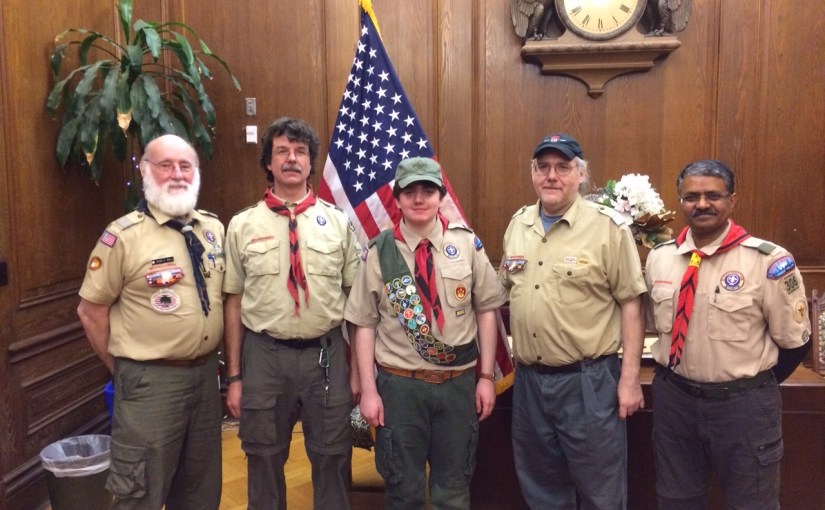 Luke Black earns Eagle Scout&nbsp;rank